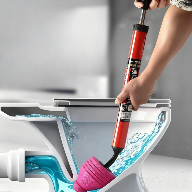 초고압 하수구뚫는기계 변기 및 배관 뚫어뻥 변기플런저 화장실 뚜러뻥