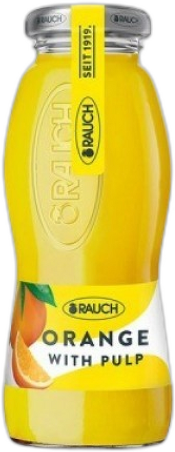라우치 오렌지 위드 펄프 주스 병음료, 1개, 200ml