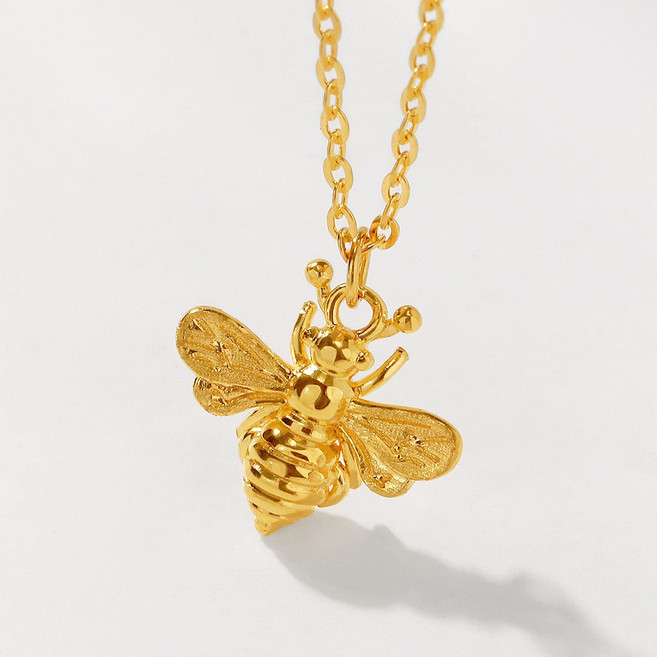 [골드팡] 24k 순금 행운스윗꿀벌 목걸이 3.75g 여성 데일리 어버이날 엄마선물 부모님선물 성공기원 시험선물 효도선물 추천