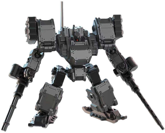 하이플레이 추장대륙 3MIN 프로젝트 MUFS-S5 포트리스 1/60 스케일 조립 프라모델, 그레이