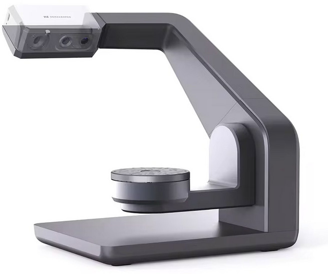 다축 턴테이블 3D 스캐너 3DMAKERPRO 도장 라이트 0.02mm 정확도 0.07mm 해상도 190g 경량 3D 스캐닝 기계, Lite with Turntable