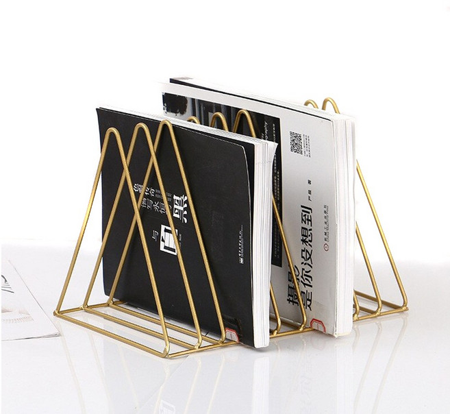 데일리쇼핑 미니 LP판 수납장 보관 랙 꽂이 장식장 매거진랙 레코드판 정리 홈카페 LP장식장, 로즈골드3개