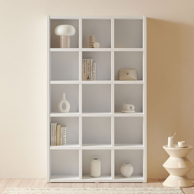 아씨방가구 제이슨 36T 1200 5단 책장, 화이트