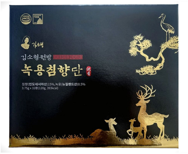 김소형원방 녹용침향단 (한박스당 32환), 120g, 1박스