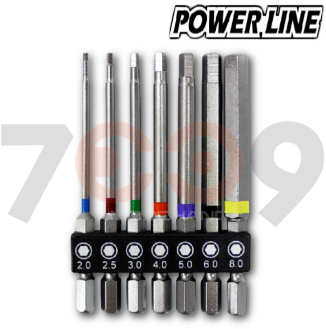 파워라인 육각비트 7종 세트, 1세트