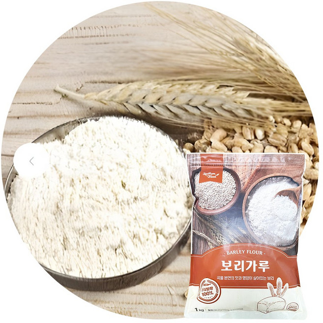 새롬푸드 보리가루, 1kg, 1개