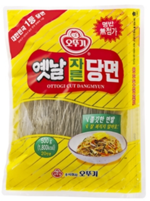 오뚜기 옛날 자른 당면, 500g, 10개
