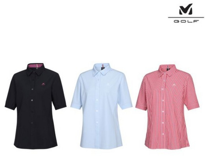 25SS 데일리 반팔셔츠 여성 3종세트