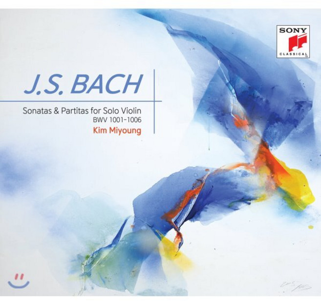 [CD] 김미영 - 바흐: 바이올린 무반주 소나타 파르티타 전곡 (Bach: Sonatas Partitas for Violin Solo BWV 1001-1006), Sony Classical, CD