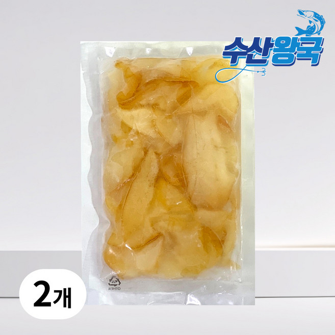 수산왕국 위소라 슬라이스 350g, 2개