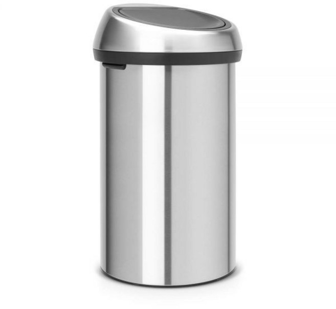 Brabantia 브라반티아 초대형 주방 터치탑 쓰레기통 휴지통 모음, 60 L