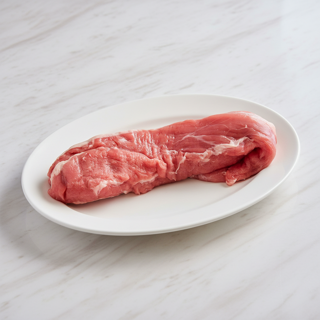 행복한돈 국내산 냉장 돼지고기 한돈 500g, 6-1 안심 덩어리 500g, 1개