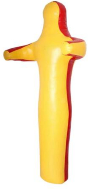 펀치 체육관 운동 행사 킥 복싱 태권도 Mma 그래플링 더미 언필링 레슬링 백 무술 가라테 유도용 다기능 던지기, Yellow 180cm, Yellow 180cm