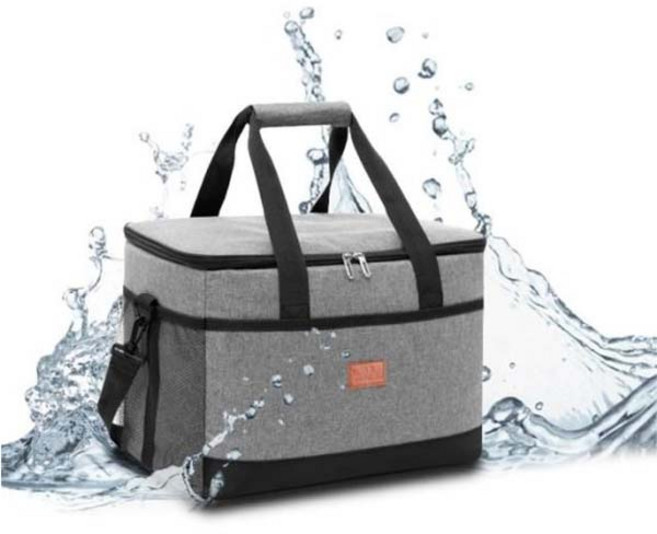 삼우 보냉백 캠핑 쿨러백 가방 피크닉 낚시 대용량 아이스 백, 회색, 1개