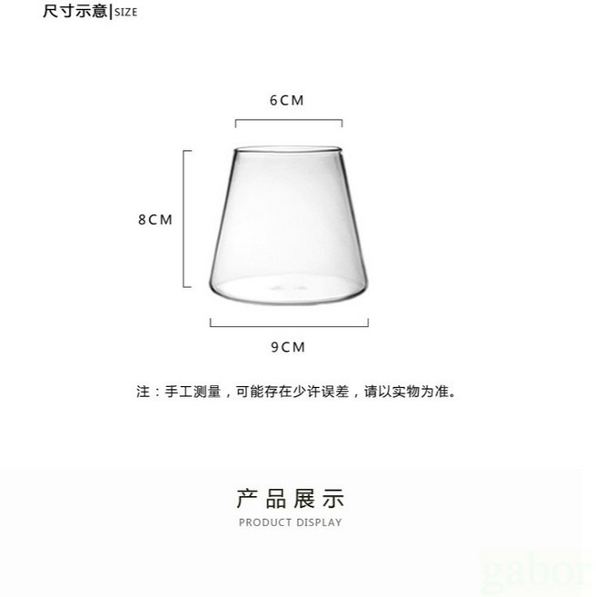 玻璃生態瓶 微景觀水培花瓶, 1個, 空瓶無蓋