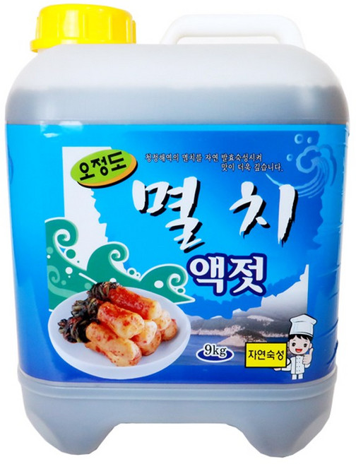 오정도 멸치액젓 9Kg, 2개