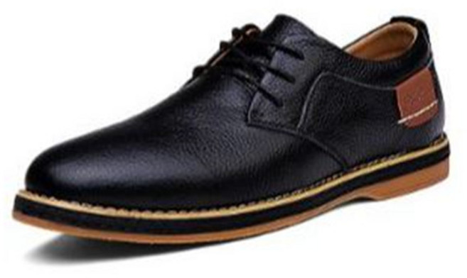 時尚男士皮革商務休閒皮鞋 舒適防滑耐磨紳士鞋款 優質皮革展現成熟魅力