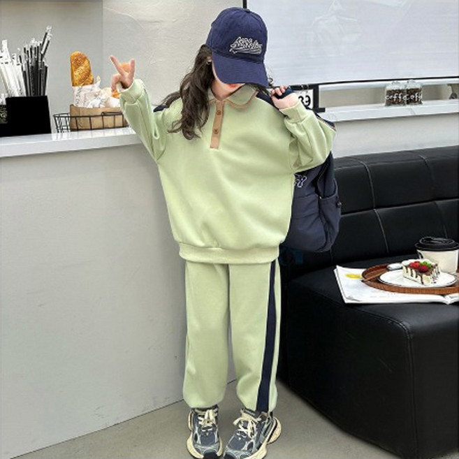 재한 주니어 캐주얼 상하복 세트 남아 맨투맨 루즈핏 상하세트 [2631]