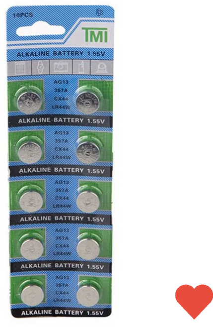 리튬 건전지 수은전지 357A 1 낱개 판매, 1개