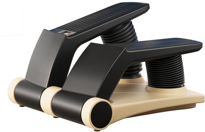 AORAN 천국의계단 에어 스텝퍼 홈트 운동기구, 베이지