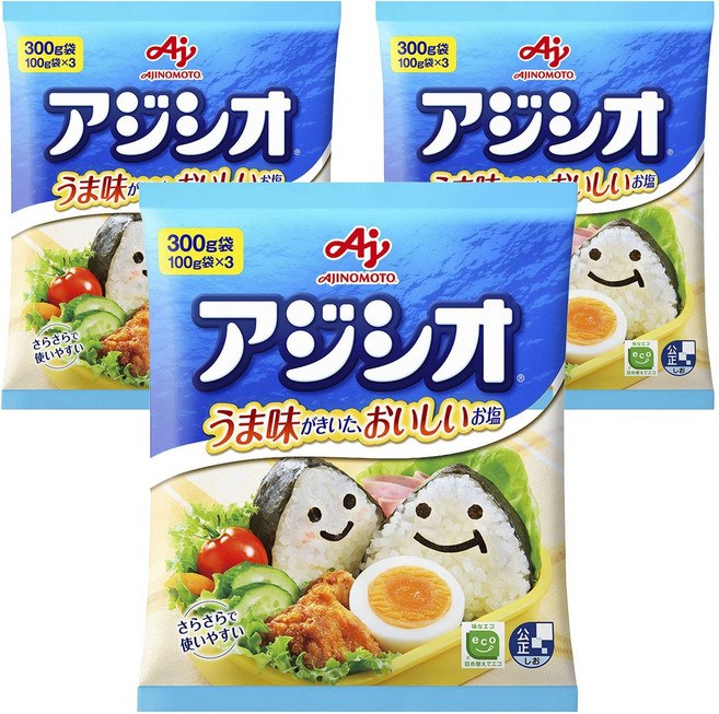 아지노모토 맛소금 3개입, 3개, 300g