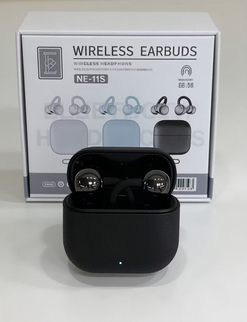 NE-11S掛耳式骨傳導藍牙耳機運動降噪2026新款高音質長續航, 如圖所示, NE-11S黑色