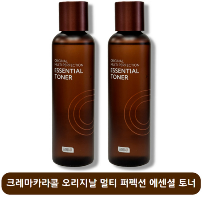 자민경 크레마카라콜 오리지날 멀티 퍼펙션 에센셜 토너 150ml, 2개