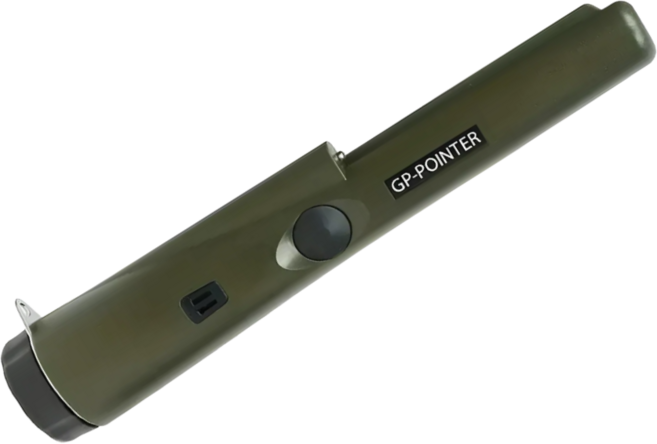 리녹 핀포인트 금속탐지기 휴대용 금속탐지기 360도 감지 방수형 보물탐지기 GP포인터형, 1개