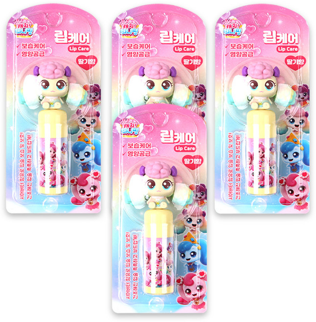 캐치티니핑 립케어 포실핑 2025년제조, 4개, 3.8g