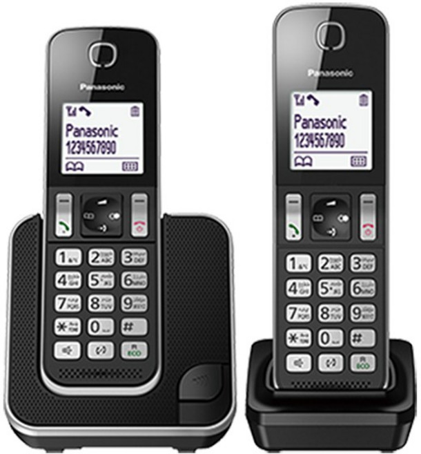 Panasonic 國際牌 DECT數位雙手機無線電話 KX-TGD312TW