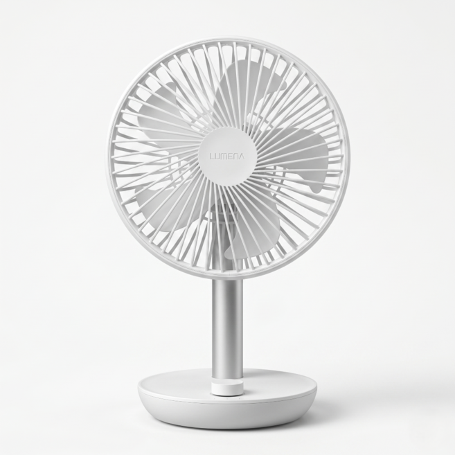 루메나 무선 탁상용선풍기, FAN STAND 3Z, 스카이 화이트