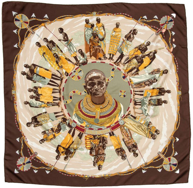 에르메스 중고 페를레스 스카프