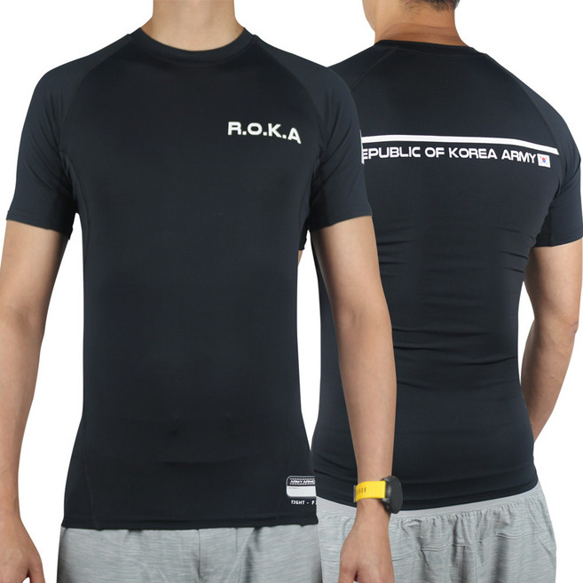 아미아머 컴프레션 반팔 로카 ROKA 냉감 군용 헬스