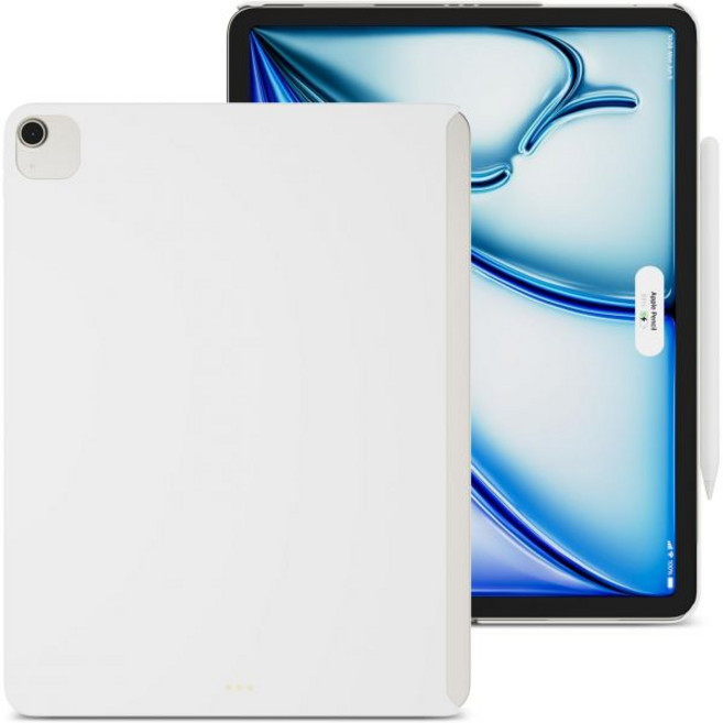 아이패드 키보드 무소음 가벼운 2024년형 iPad Pro 13 용 스위치시 커버버디 라이트 - 매직 및 스마트 폴리오와 호환되는 케이스 M4 블랙, 2024 iPad Air 13" (M2), 화이트