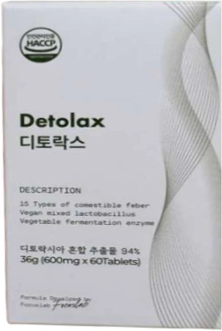 디토락스 식이섬유 복합 포뮬러 사은품증정, 1개, 60정 - 쿠팡