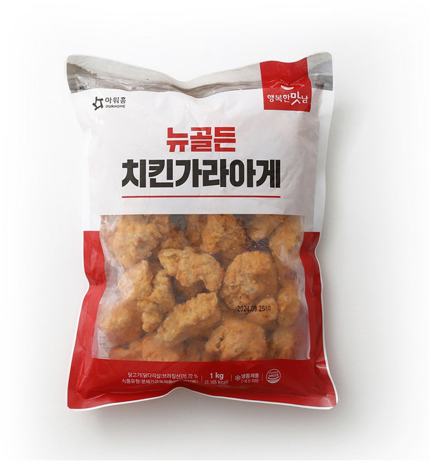아워홈 뉴골든 치킨 가라아게 1kg, 10개