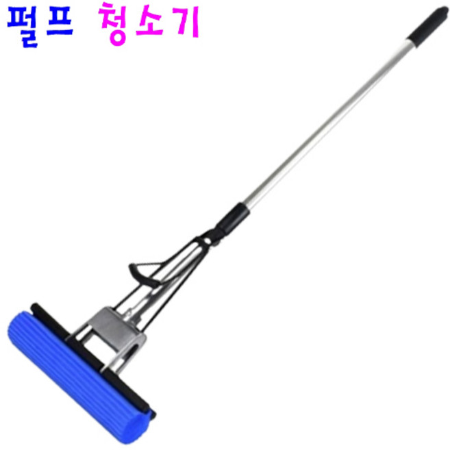 [삼정크린마스터] 밀대형 펄프 청소기 유리창 청소 PVA 스펀지, 1개