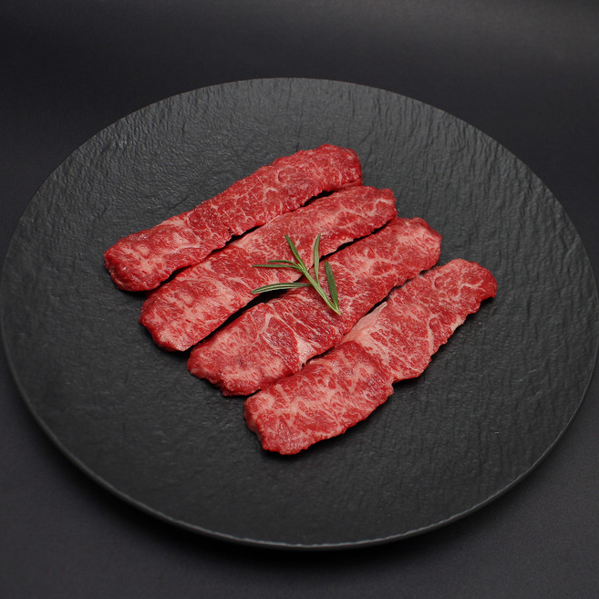 [꿈에그린한우] 한우 1등급 업진살 구이용 (냉장), 1개, 200g