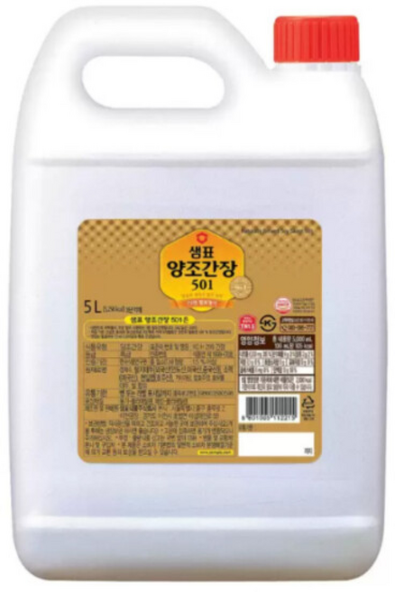 샘표 양조간장 501 코스트코 간장, 1개, 5L