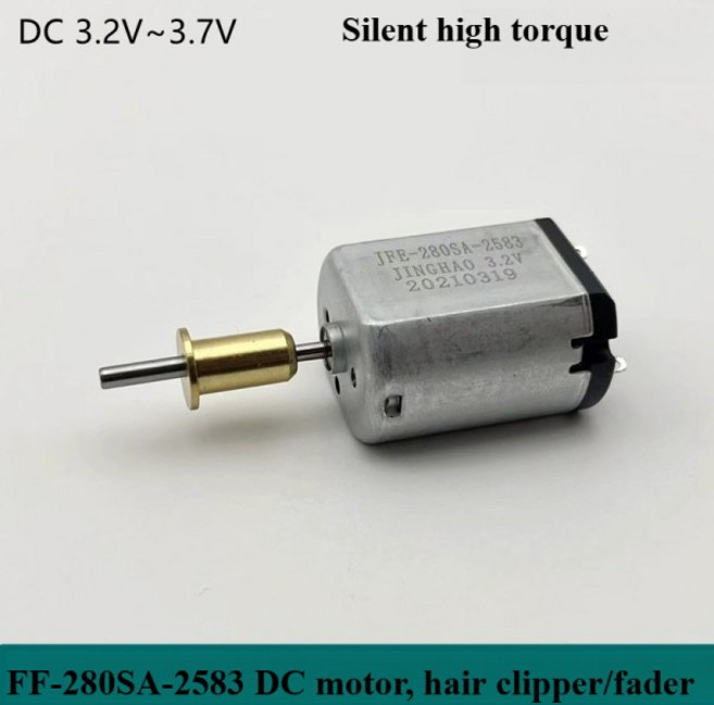 FF280SA-2583 DC 모터 dc3.2V-3.7V 고토크 헤어 클리퍼 조각용, 01 기타