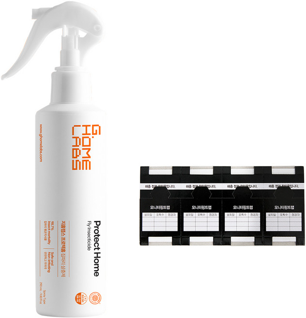 국보싸이언스 프로텍홈 290ml + 사은품 증정 (해충트랩 1장) 초파리 살충제 빈대퇴치제, 1개