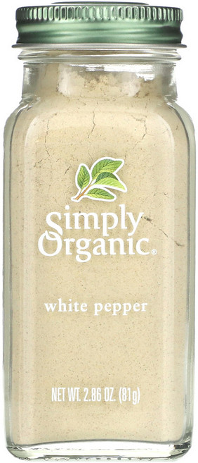 Simply Organic 백후추 81g(2.86oz), 81g, 1개