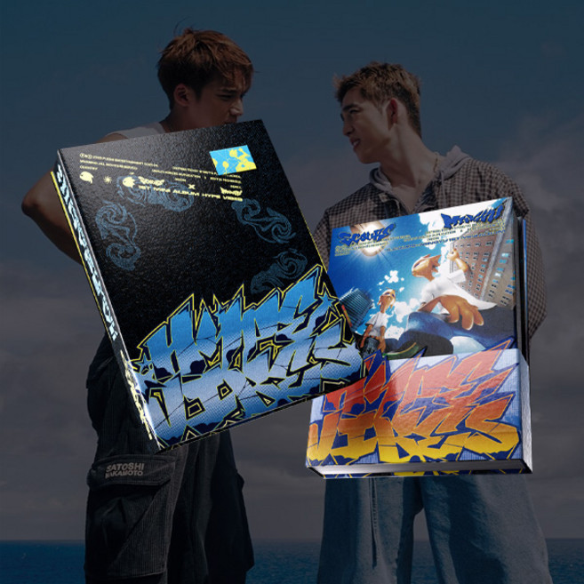 [홀로그램 슬리브 증정] (스타포카마켓) 세븐틴 에스쿱스 X 민규 미니 1집 HYPE VIBES 일반반, BUDDY Ver.(레드)