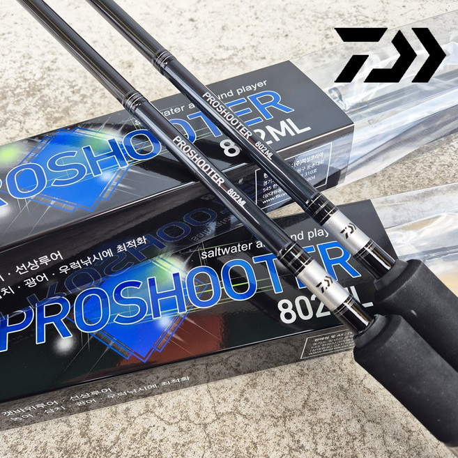 다이와 프로슈터 워킹 바다루어대 볼락 방어 인쇼어 문어대 농어 광어 우럭 에깅로드, 802ML
