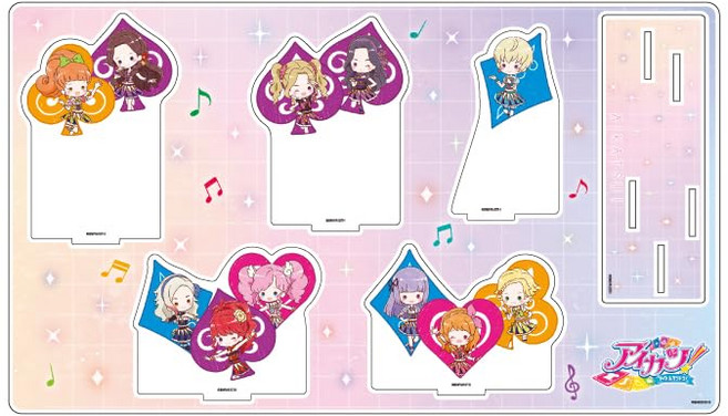 04 ver. 아이카츠 스쿨 드레스 [그래프 아트 일러스트] 프리미엄 아크릴