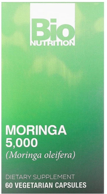 바이오뉴트리션 모링가 5000 mg 베지 캡슐 60정, 1개 - 쿠팡