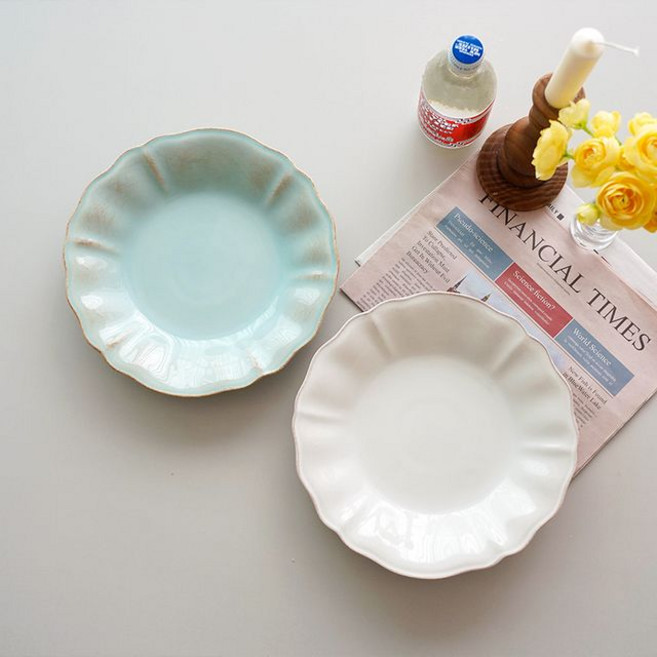 코스타노바 알렌테조 파스타접시 24cm, 아쿠아, 1개, 아쿠아