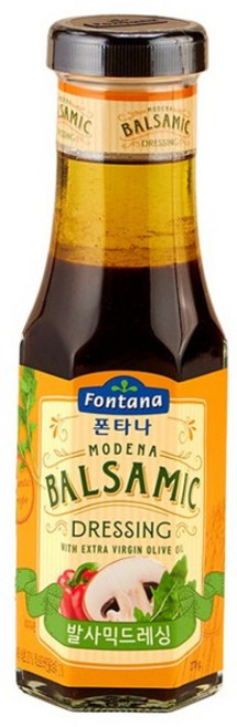 폰타나 발사믹 드레싱 270g 1병, 1개