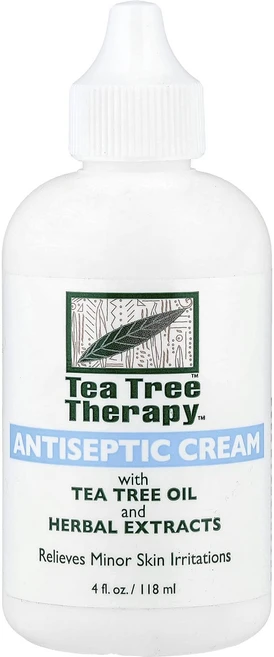 특별한효과 Tea Tree Therapy 소독 크림 티트리오일 허브 추출물 함유 118ml(4fl oz) 곧일시품절됩니다, TeaTreeTherapy소독크림티트리오일허브추출물함유 - 쿠팡