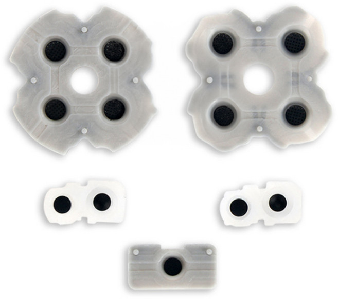 듀얼센스 수리 부품 버튼 실리콘 패드, BDM-010, 1개